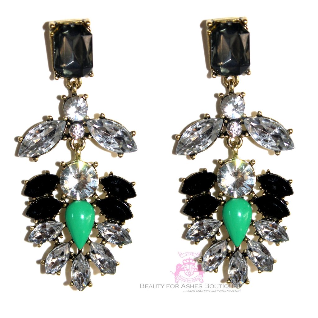 275 Garden Themed Statement Earrings - New WTags 14$